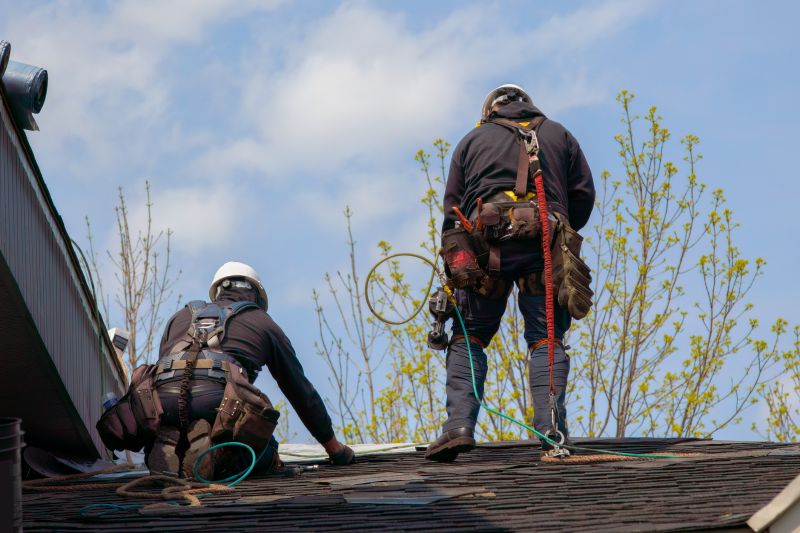 Roofing Crew at Work